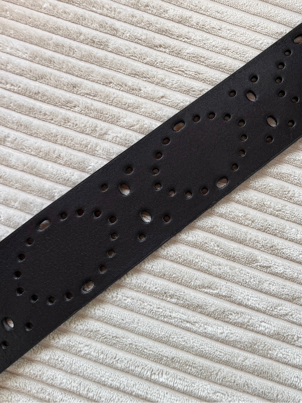 CAbi Perforated Leather Western Belt - Picture 3 of 5